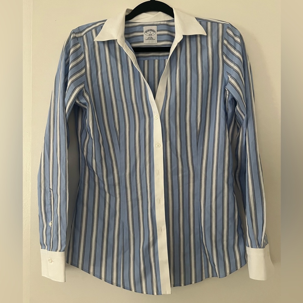 Brooks Brothers Collared Blouse